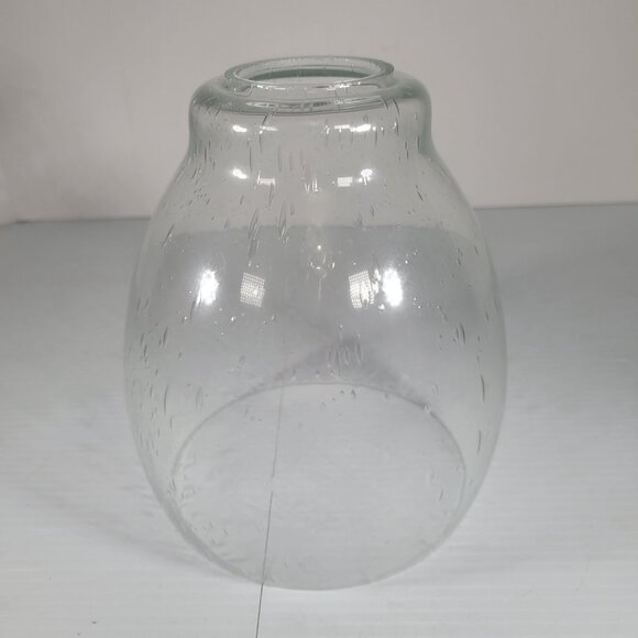 Replacement Chandelier Shade Clear Seeded Bubble Glass Progress Lighting Crofton - Picture 5 of 9